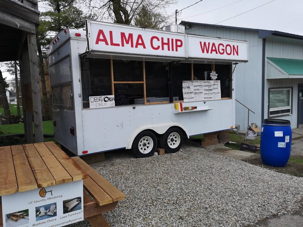Alma Chip wagon | restaurant | 3 Peel St W, Alma, ON N0B 1A0, Canada | 5198048941 OR +1 519-804-8941