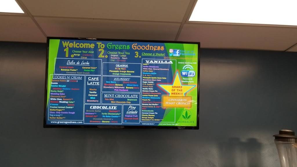 Greens Goodness Nutrition - Herbalife | restaurant | 4195 Massillon Rd Suite 205, Uniontown, OH 44685, USA | 3306492205 OR +1 330-649-2205