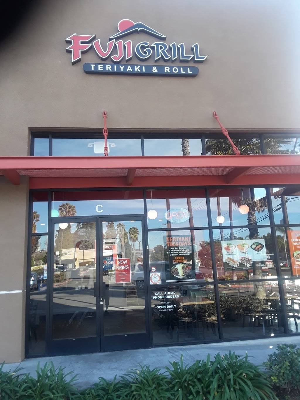 Fuji Grill | restaurant | 4854 Valley View Ave Ste C, Yorba Linda, CA 92886, USA | 7149869277 OR +1 714-986-9277