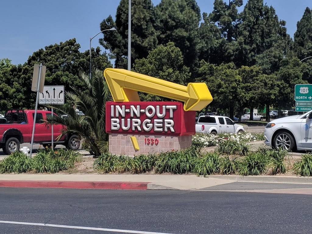 In-N-Out Burger | restaurant | 1330 S Bradley Rd, Santa Maria, CA 93454, USA | 8007861000 OR +1 800-786-1000