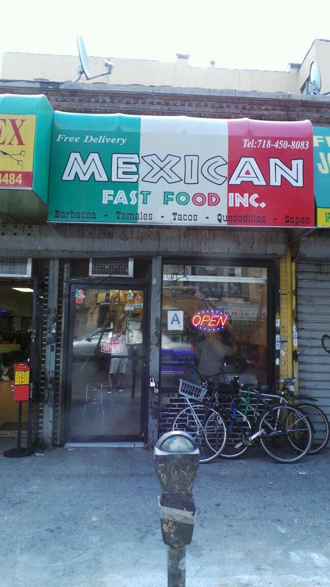 Mexican Fast Food | restaurant | 2620 Jerome Ave, Bronx, NY 10468, USA | 7184503698 OR +1 718-450-3698