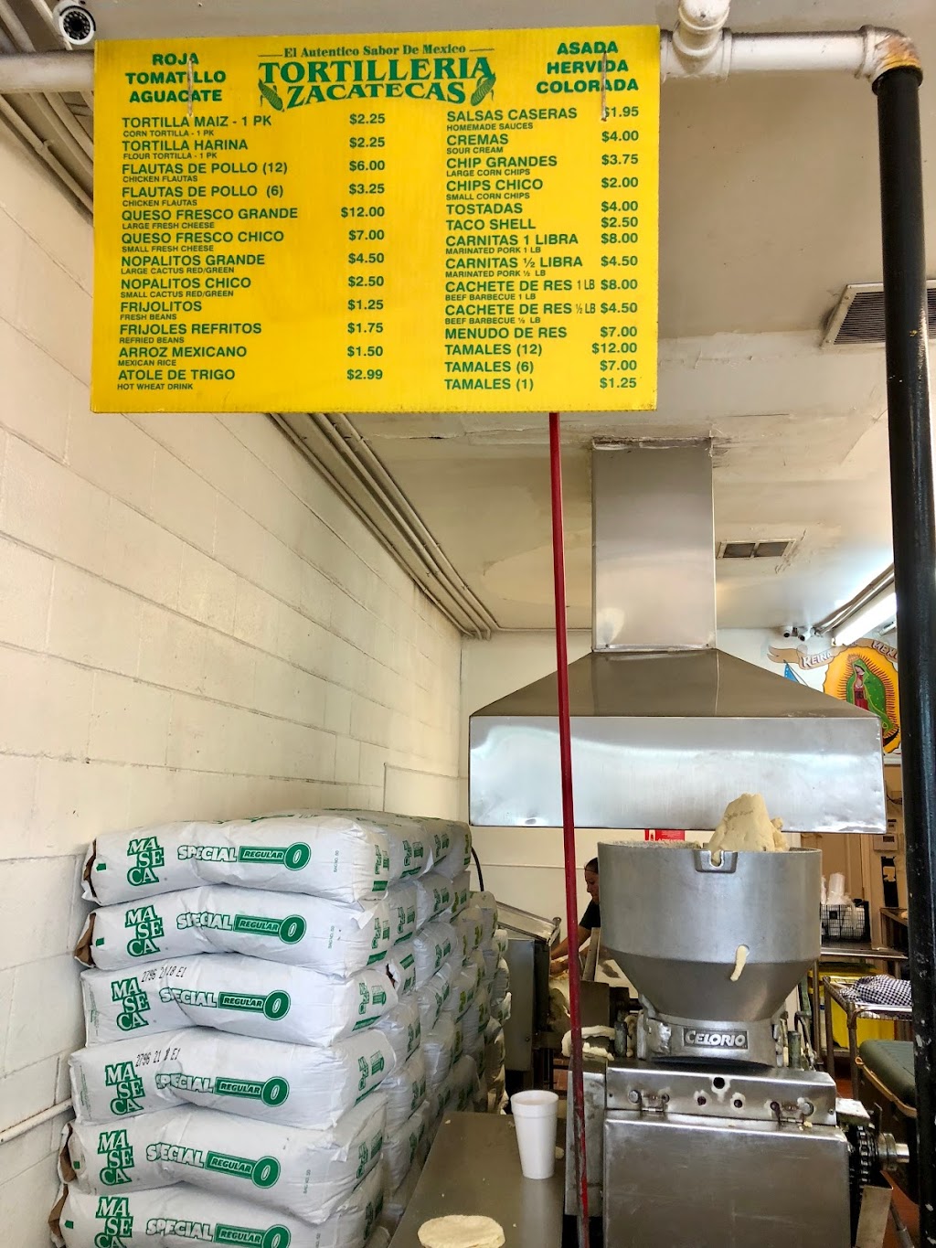 Tortilleria Zacatecas | restaurant | 2616 Little York Rd, Houston, TX 77093, USA | 7136940800 OR +1 713-694-0800
