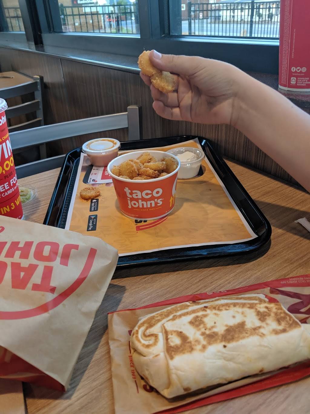 Taco Johns | restaurant | 415 Donelson Pkwy, Dover, TN 37058, USA | 9316348050 OR +1 931-634-8050