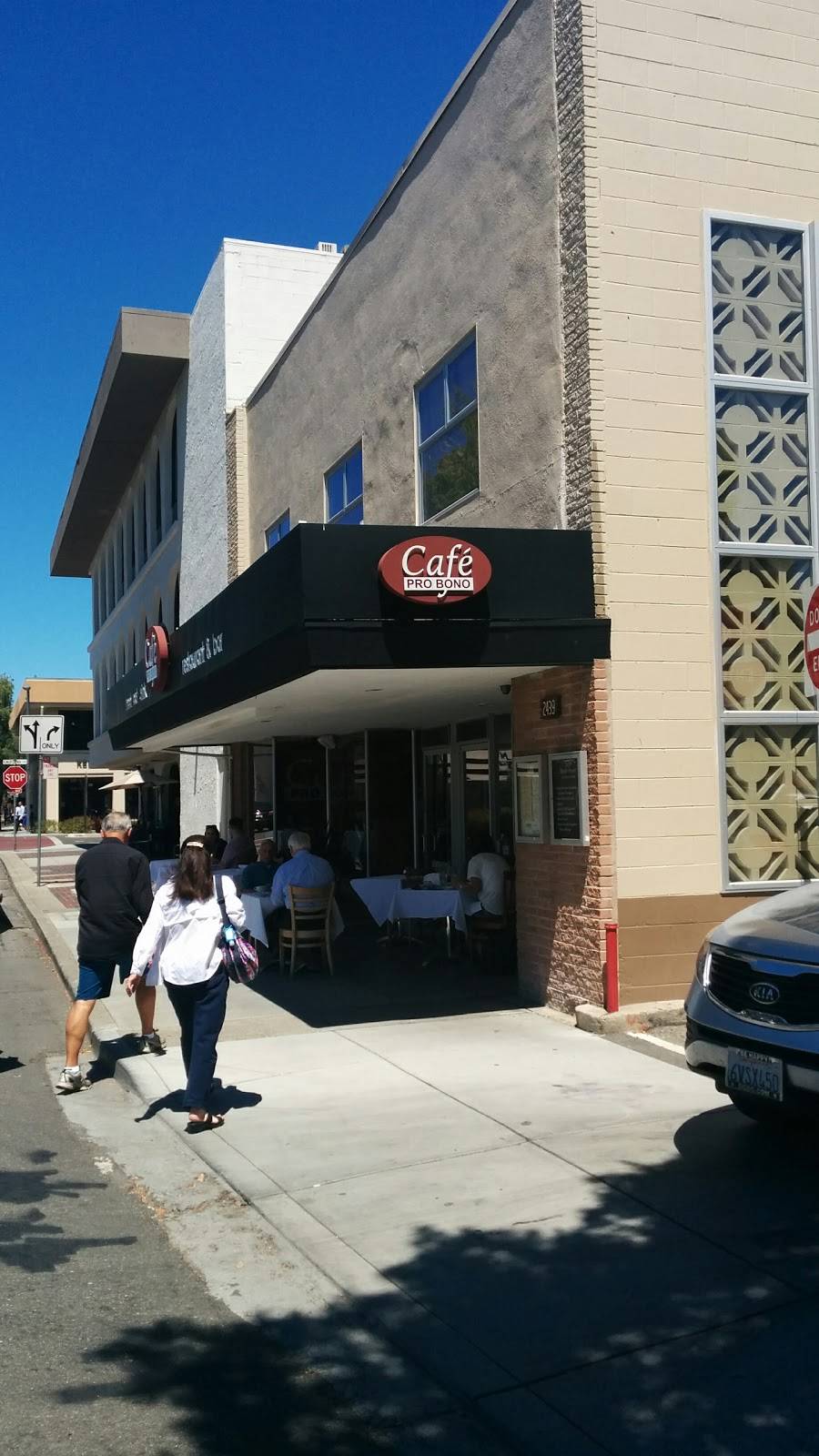Cafe Pro Bono | restaurant | 2437 Birch St, Palo Alto, CA 94306, USA | 6503261626 OR +1 650-326-1626