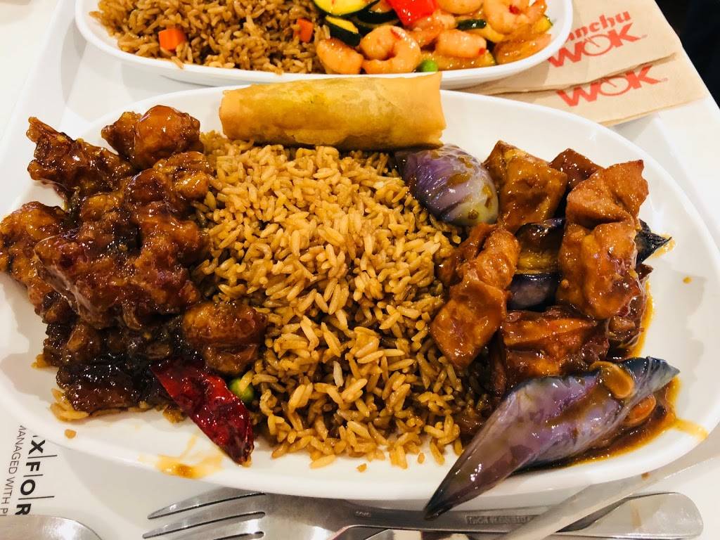 Manchu WOK® | restaurant | 300 Borough Dr Unit #FC - 06, Scarborough, ON M1P 4P5, Canada | 4162965295 OR +1 416-296-5295
