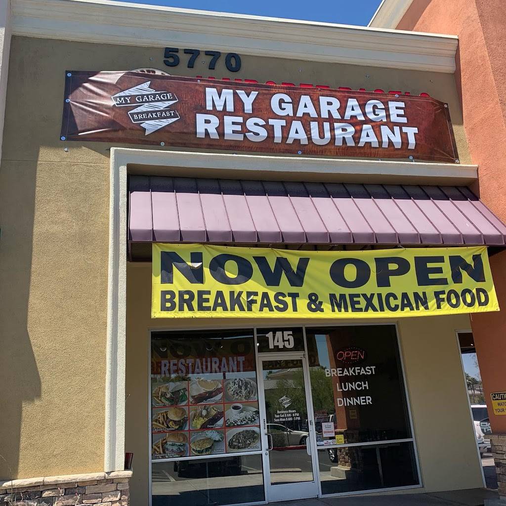 My Garage Restaurant | restaurant | 5770 W Centennial Center Blvd #145, Las Vegas, NV 89149, USA | 7026400937 OR +1 702-640-0937