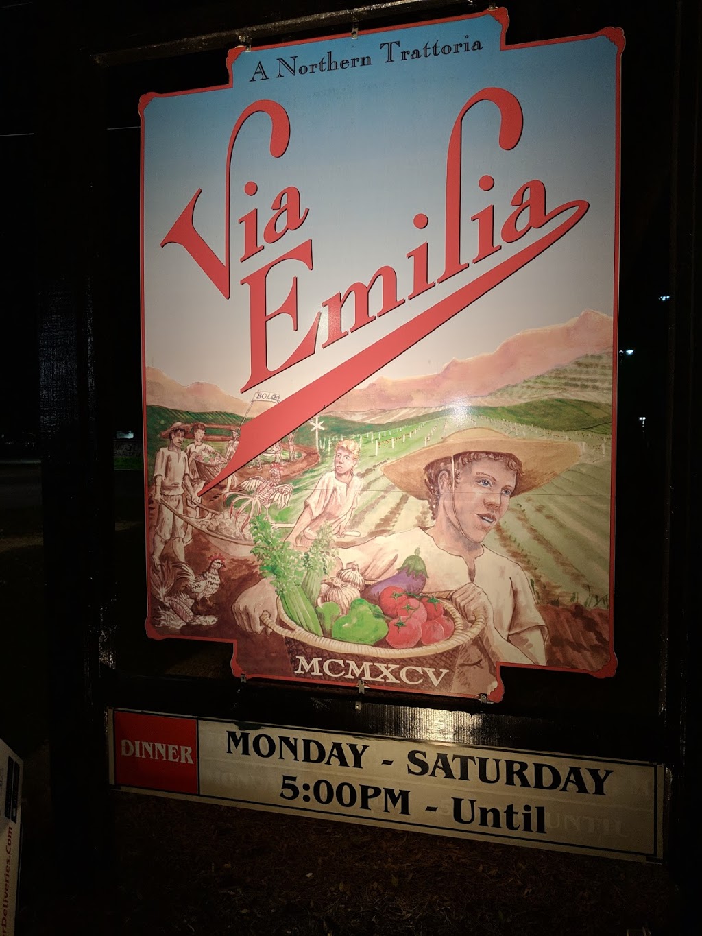 Via Emilia | restaurant | 5901 Old Shell Rd, Mobile, AL 36608, USA | 2513423677 OR +1 251-342-3677