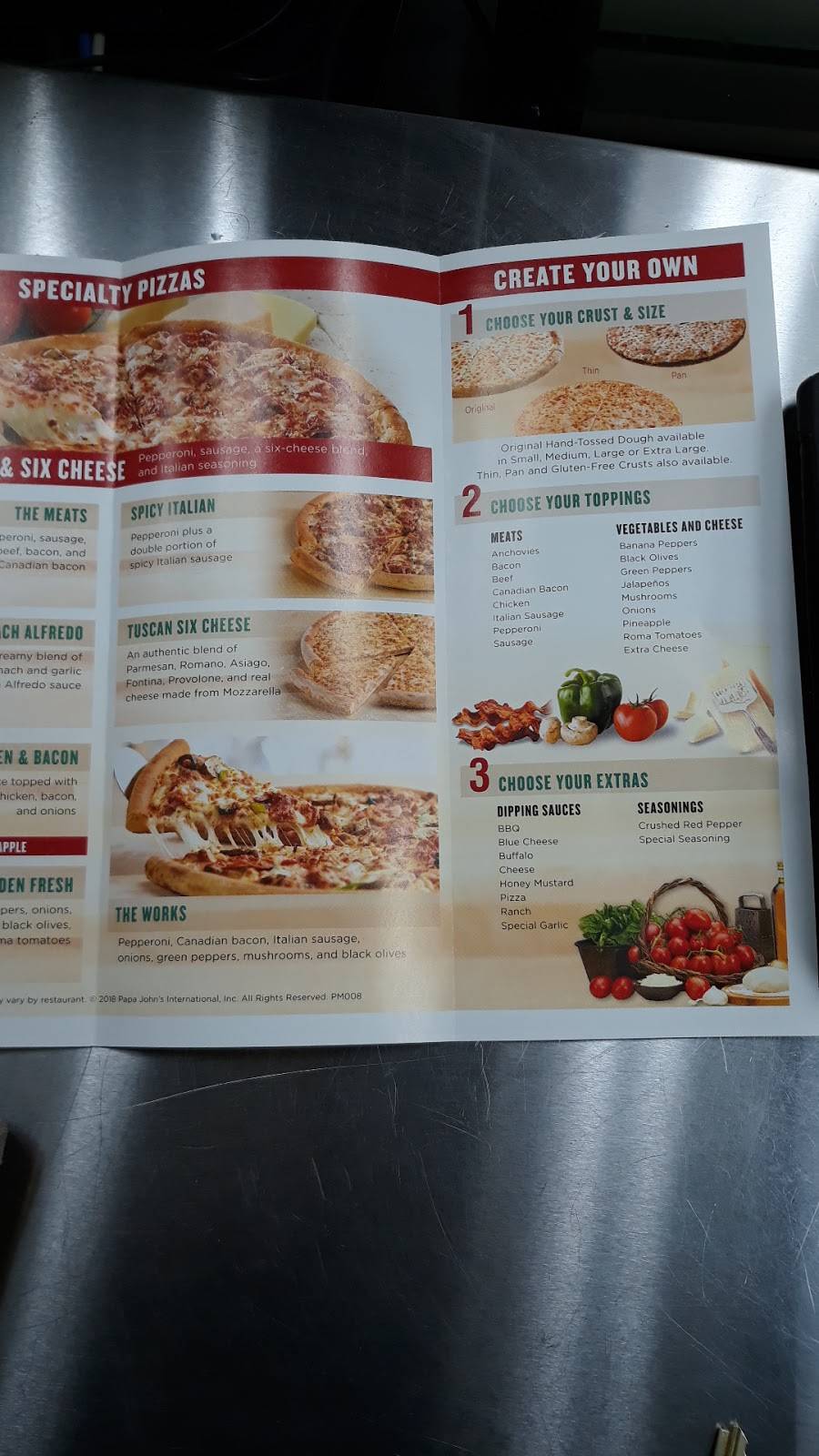 Papa Johns Pizza | restaurant | 8838l Viscount Blvd L, El Paso, TX 79925, USA | 9155952222 OR +1 915-595-2222