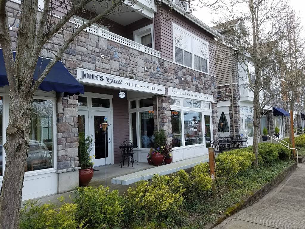 Johns Grill | restaurant | 649 5th St #100, Mukilteo, WA 98275, USA | 4253471068 OR +1 425-347-1068