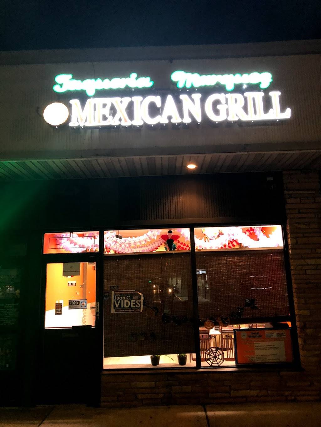 Taqueria Marquez Mexican Grill | restaurant | 273 Burnside Ave, Lawrence, NY 11559, USA | 5168373202 OR +1 516-837-3202