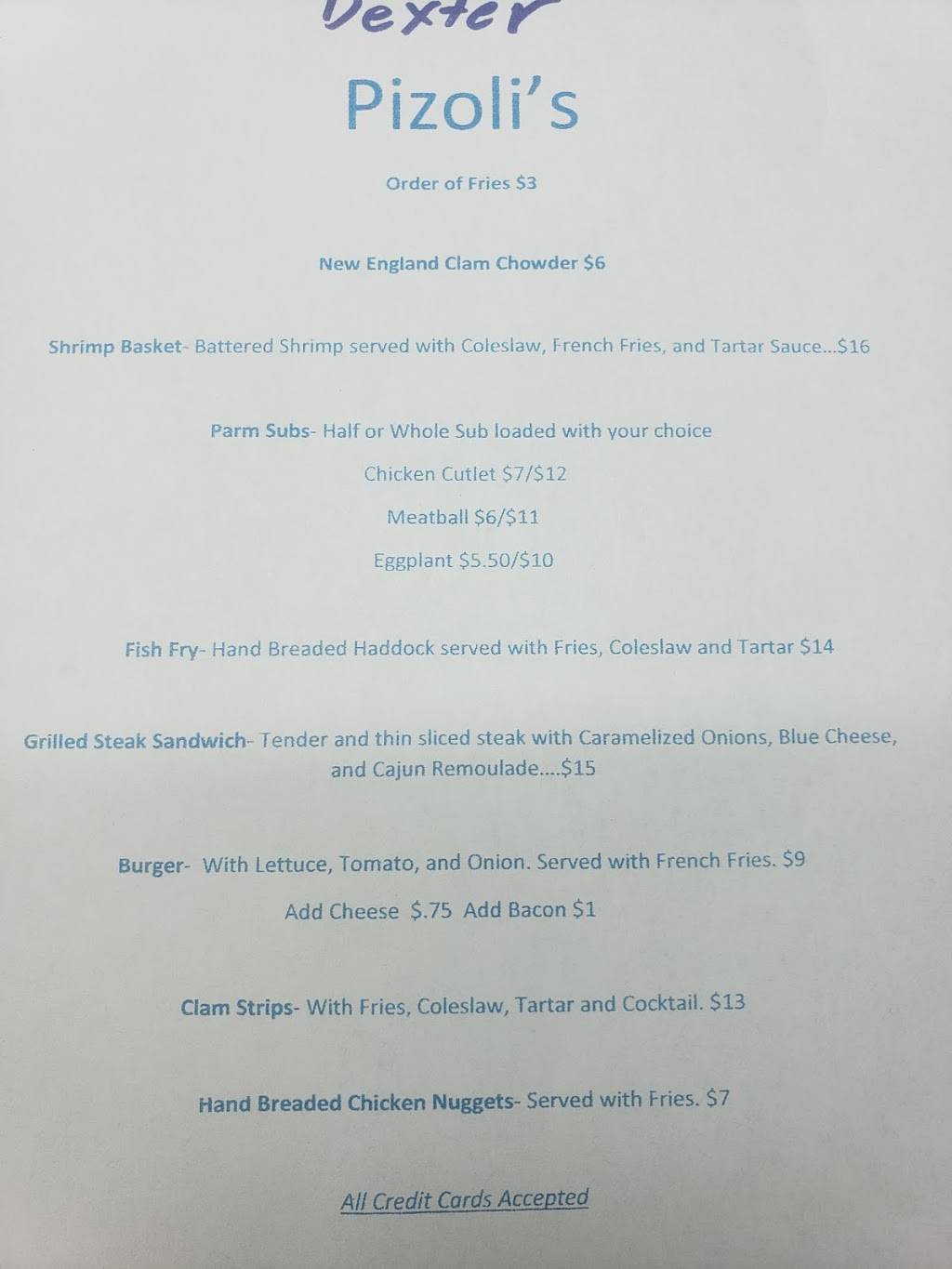 Pizoli Giardino | restaurant | 220 Water St, Dexter, NY 13634, USA | 3154082183 OR +1 315-408-2183