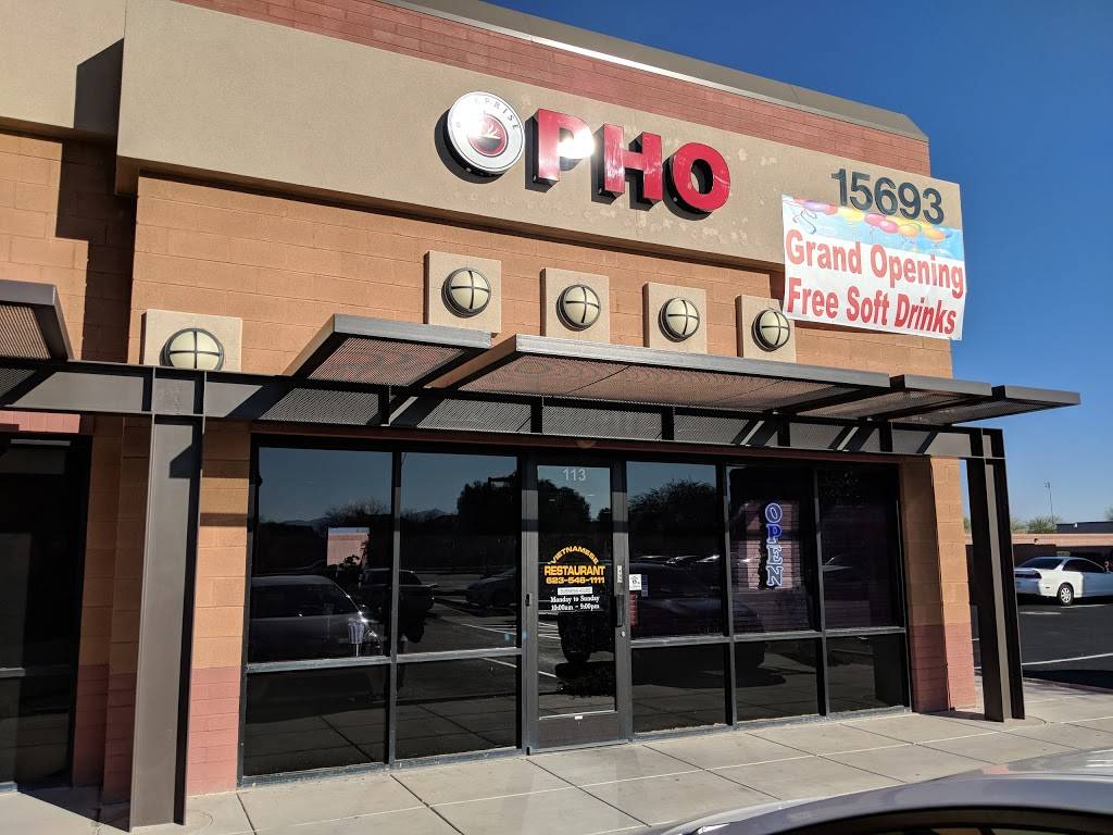 Surprise Pho Vietnamese Restaurant | restaurant | 15693 N Reems Rd #113, Surprise, AZ 85374, USA | 6235461111 OR +1 623-546-1111