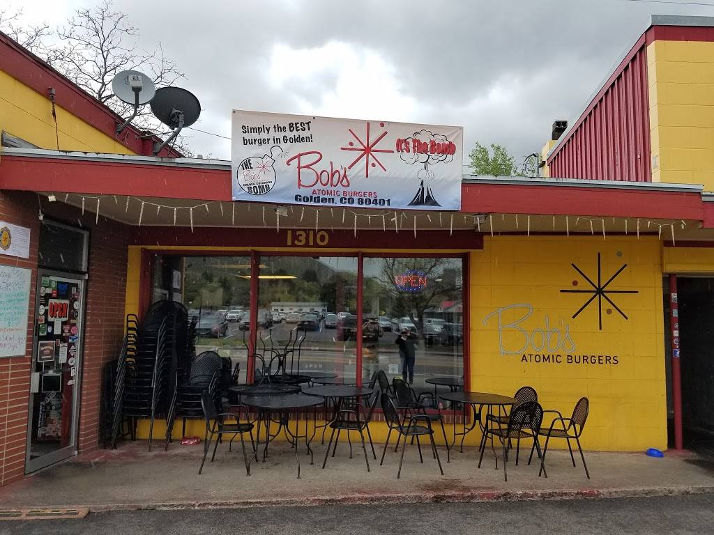 Bobs Atomic Burgers | restaurant | 1310 Ford St, Golden, CO 80401, USA | 3032781601 OR +1 303-278-1601