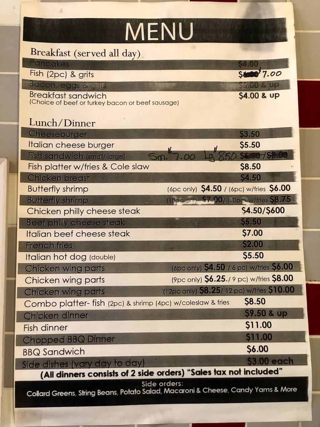 Lees Soul Food | restaurant | 1418 Roselle St, Linden, NJ 07036, USA | 9089254486 OR +1 908-925-4486