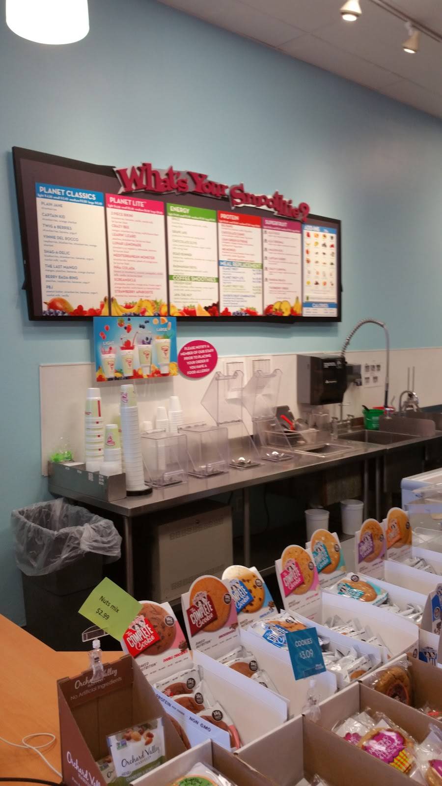 Planet Smoothie | restaurant | 4104 Millenia Blvd Ste 110, Orlando, FL 32839, USA | 4079030440 OR +1 407-903-0440
