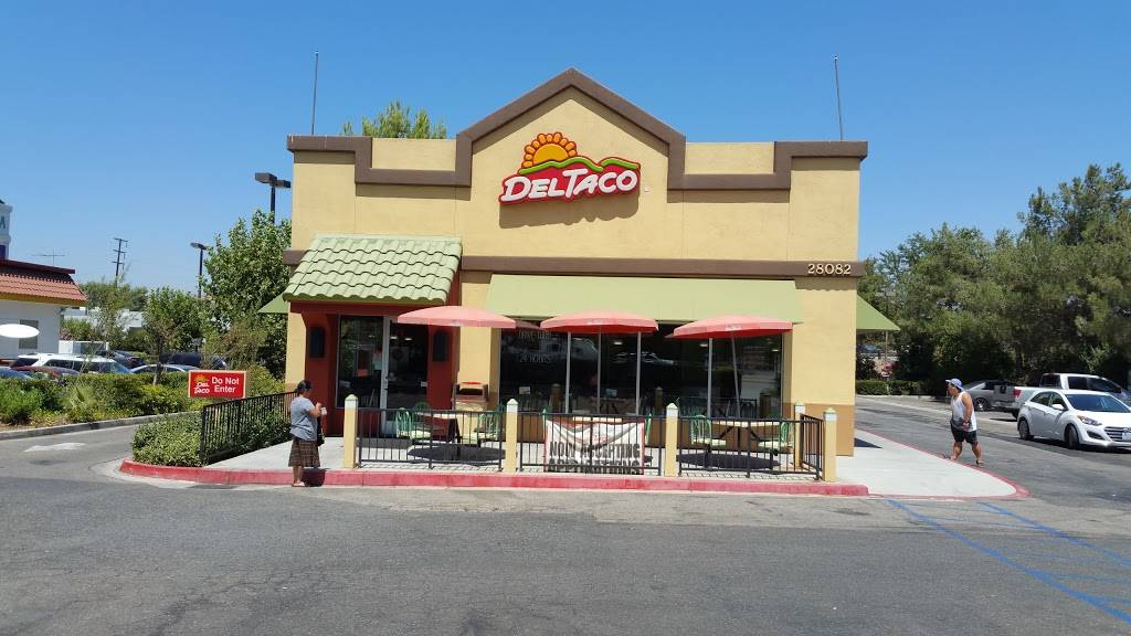 Del Taco | meal takeaway | 28082 The Old Rd, Valencia, CA 91355, USA | 6612941084 OR +1 661-294-1084