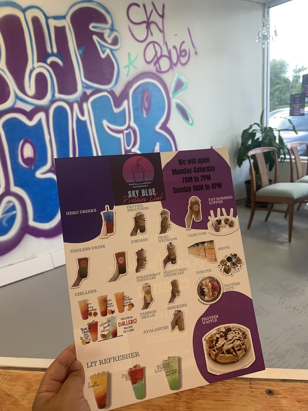 Sky Blue Protein Club | restaurant | 6756 Pines Blvd, Pembroke Pines, FL 33023, USA | 7862779834 OR +1 786-277-9834