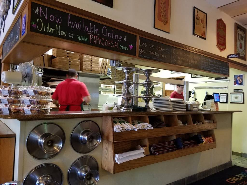 Papa Joes Pizza & Italian Restaurant | restaurant | 4205 W Lake Mary Blvd, Lake Mary, FL 32746, USA | 4073239222 OR +1 407-323-9222