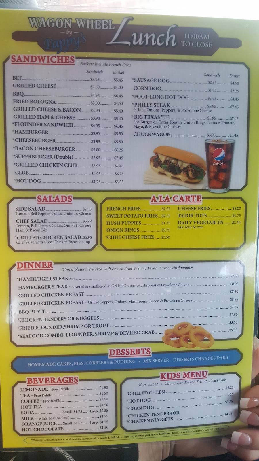 Christines Wagon Wheel | restaurant | 204 W Main St, Marshville, NC 28103, USA | 7046242057 OR +1 704-624-2057