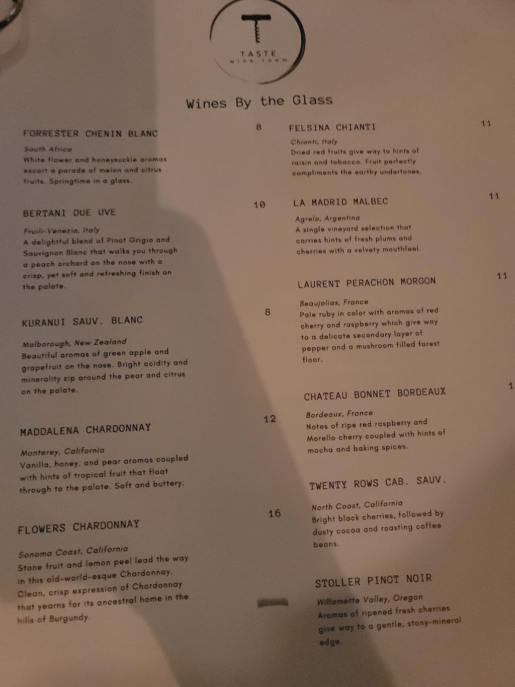 TASTE wine room | restaurant | 879 Broad St, Augusta, GA 30901, USA | 7069557905 OR +1 706-955-7905