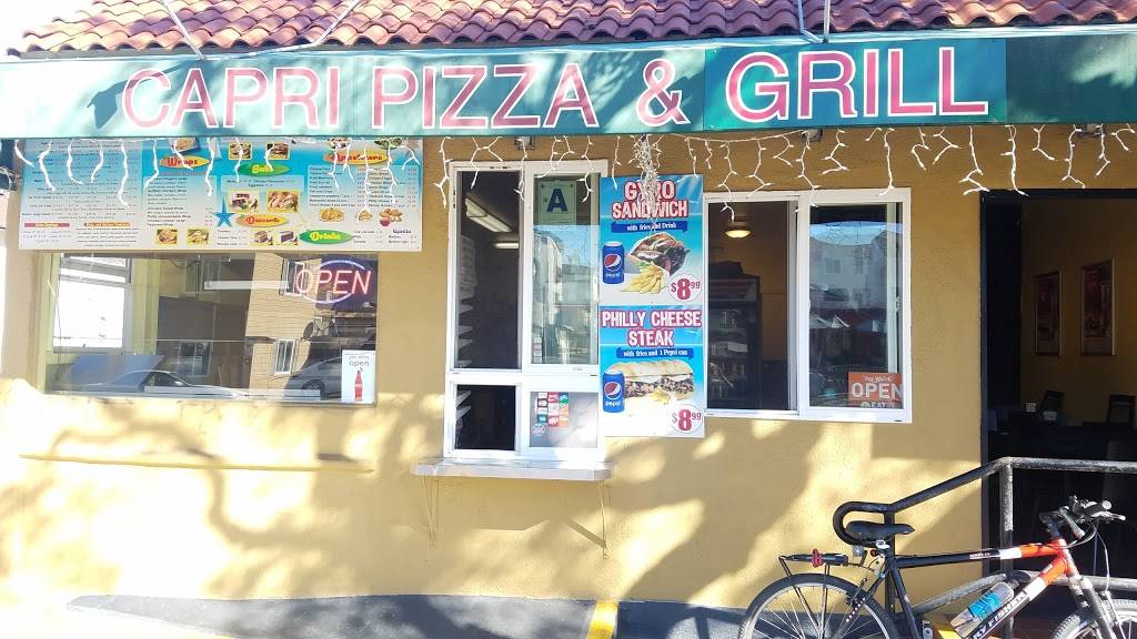 Capri Pizza and Grill | restaurant | 2909 Mission Blvd, San Diego, CA 92109, USA | 8584376889 OR +1 858-437-6889