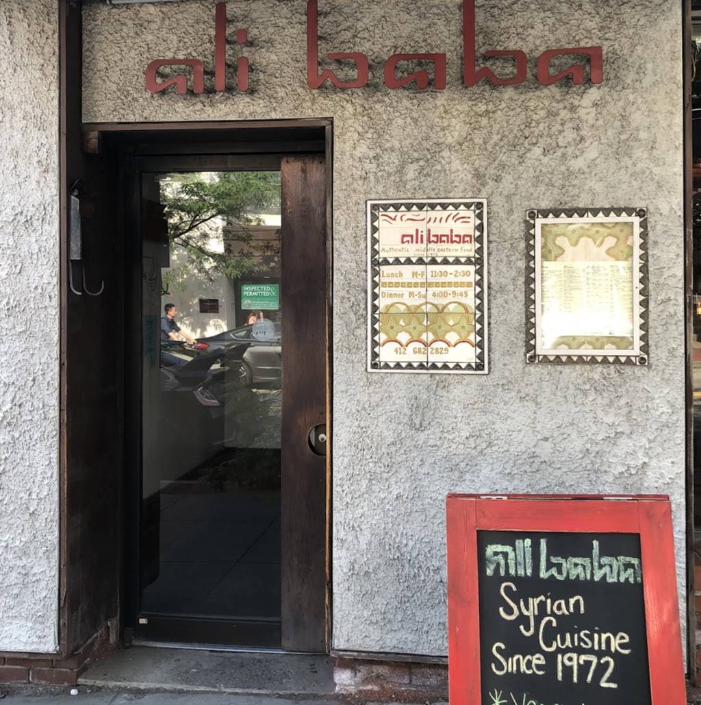 Ali Baba Restaurant | restaurant | 404 S Craig St, Pittsburgh, PA 15213, USA | 4126822829 OR +1 412-682-2829