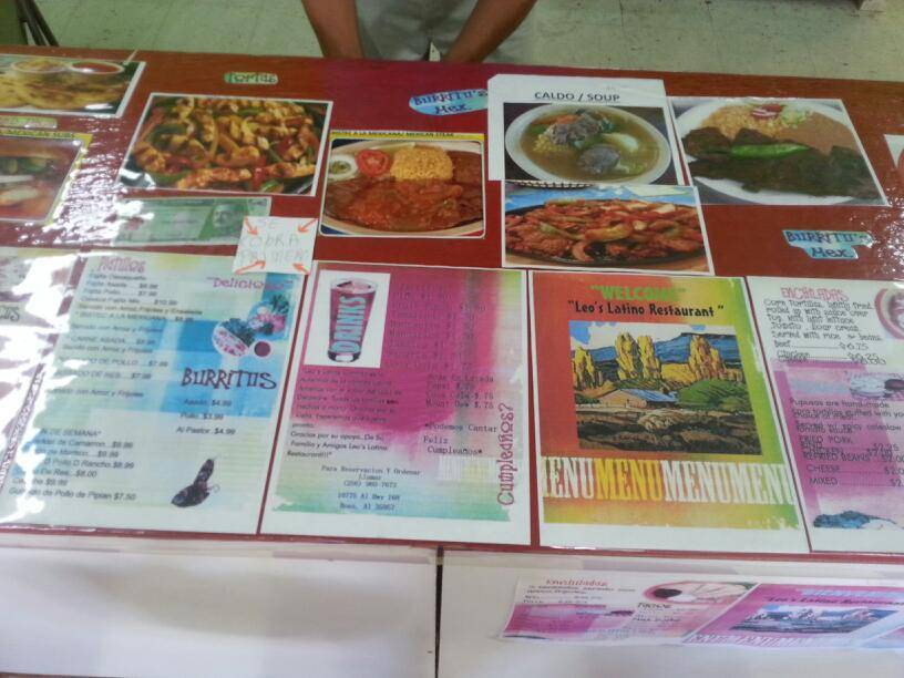 Leos Latino Restaurant | restaurant | 10775 AL-168, Boaz, AL 35957, USA | 2569607673 OR +1 256-960-7673