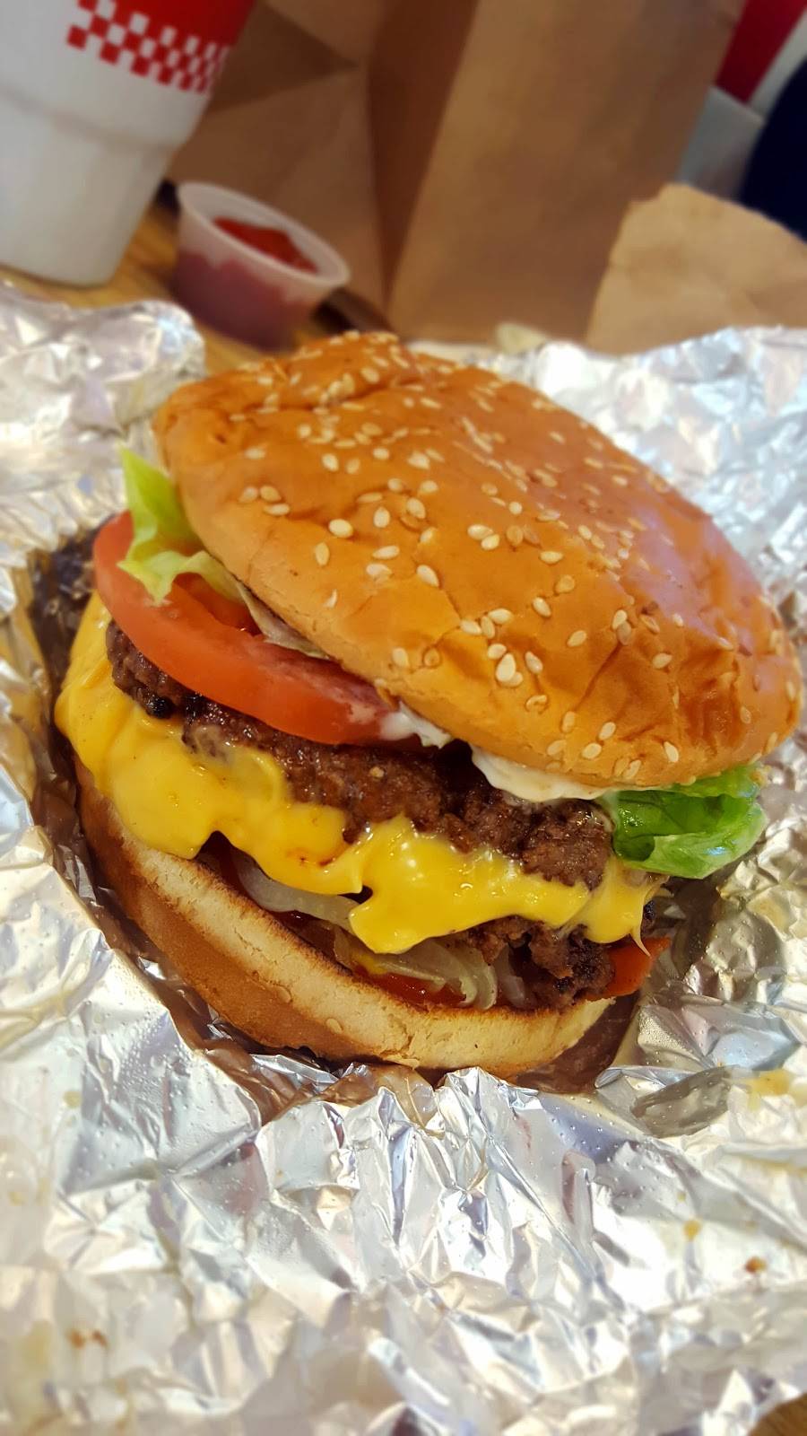 Five Guys | meal takeaway | 2254 S Shore Center, Alameda, CA 94501, USA | 5107691788 OR +1 510-769-1788