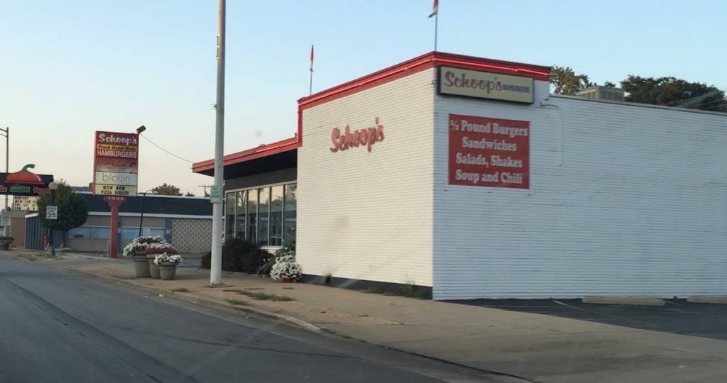Schoops Hamburgers | restaurant | 7235 Indianapolis Blvd, Hammond, IN 46324, USA | 2198457090 OR +1 219-845-7090
