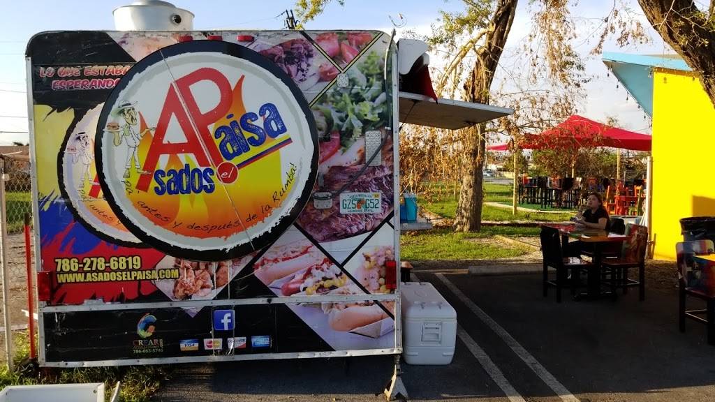 Asados El Paisa | restaurant | 9401 Bird Rd, Miami, FL 33165, USA | 3053013433 OR +1 305-301-3433