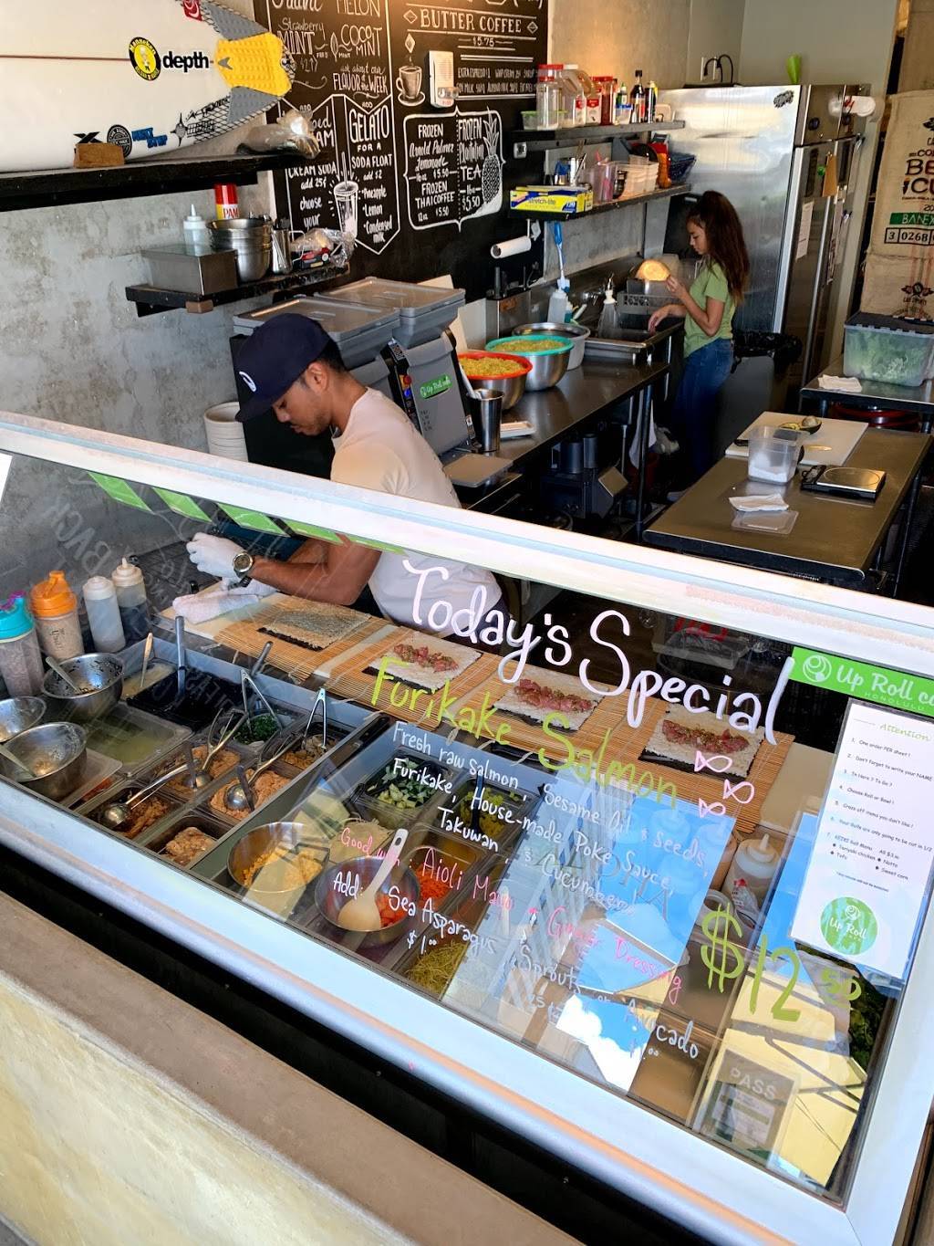 Up Roll Café Honolulu | restaurant | 665 Halekauwila St c101, Honolulu, HI 96813, USA | 9094750099 OR +1 909-475-0099