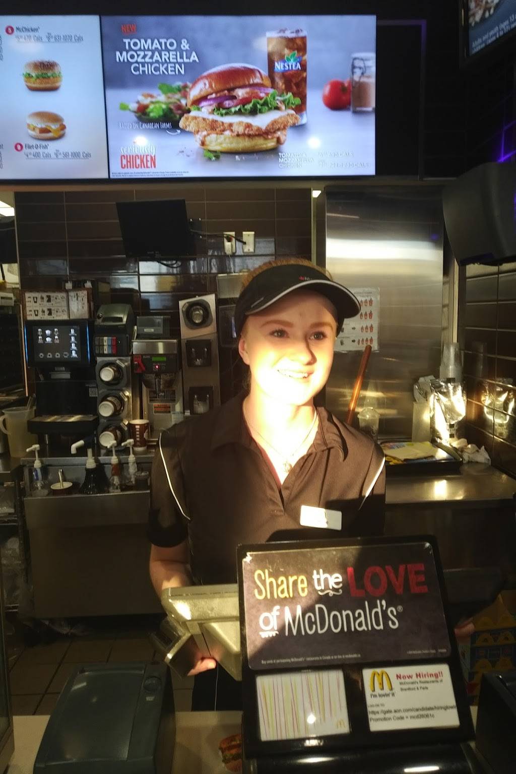 McDonalds | cafe | 307 Grand River St N, Paris, ON N3L 2N9, Canada | 5194425964 OR +1 519-442-5964