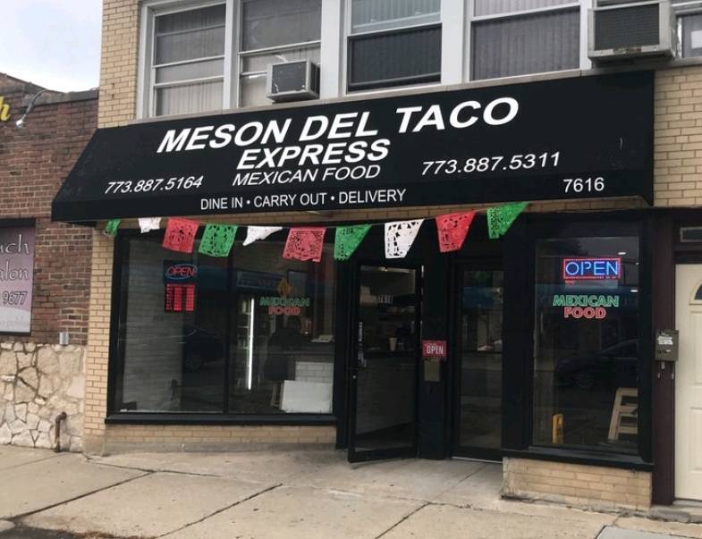 Meson Del Taco Express | restaurant | 7616 W Belmont Ave, Elmwood Park, IL 60707, USA | 7738875164 OR +1 773-887-5164