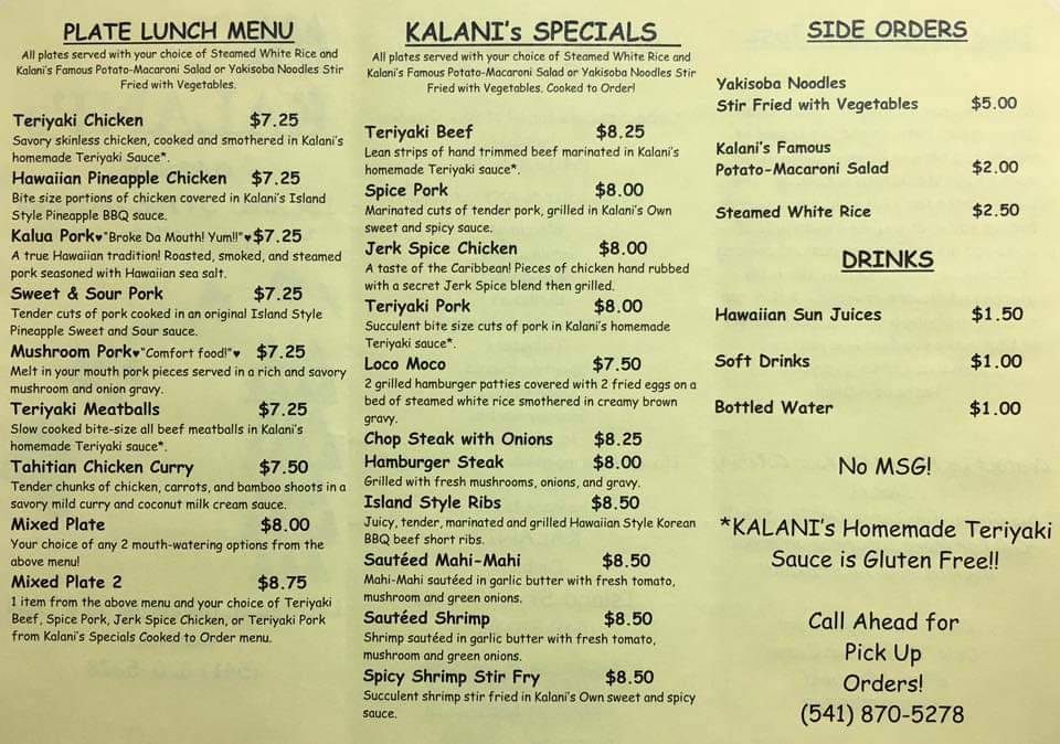 Kalanais Curdside | restaurant | Western Dr, Eugene, OR 97401, USA | 5418705278 OR +1 541-870-5278