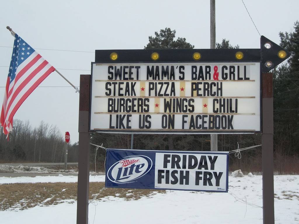 Sweet Mamas Bar and Grill | restaurant | W128 Center St, Krakow, WI 54137, USA | 9208996262 OR +1 920-899-6262