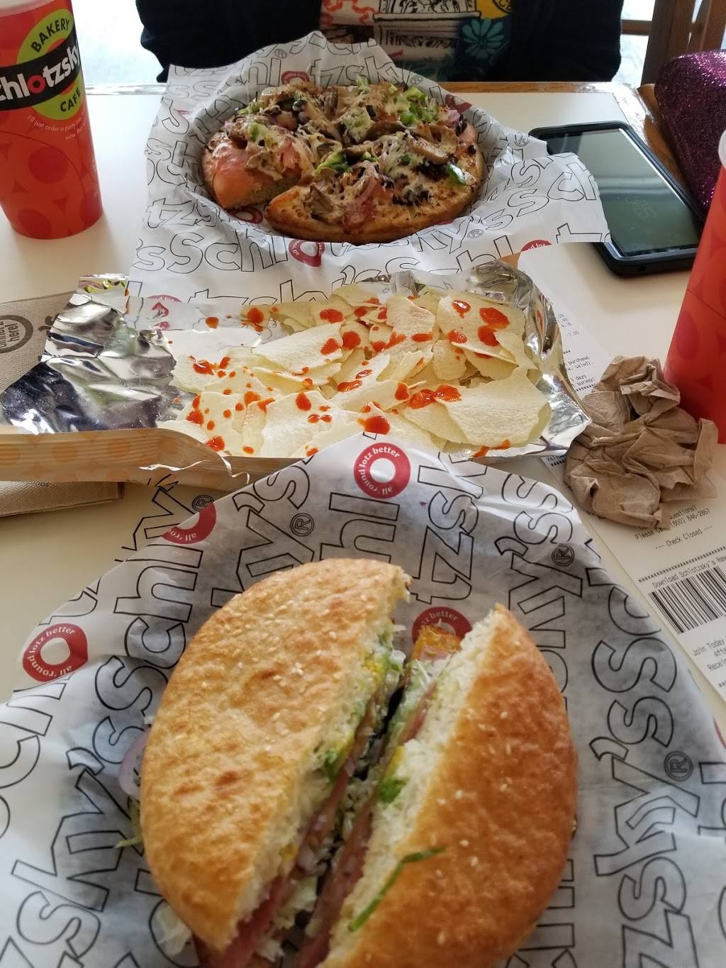 Schlotzskys | bakery | 15287 Southwest Fwy, Sugar Land, TX 77478, USA | 2815652867 OR +1 281-565-2867