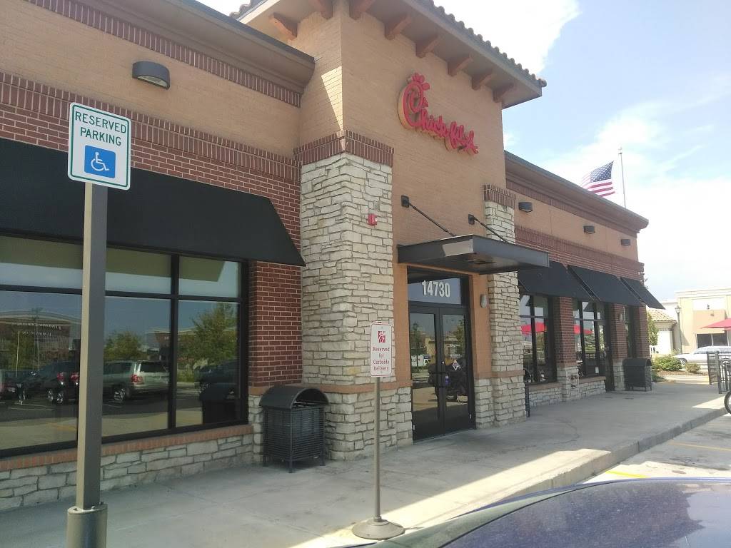 Chick-fil-A | restaurant | 14730 W Colfax Ave, Lakewood, CO 80401, USA | 3032711131 OR +1 303-271-1131