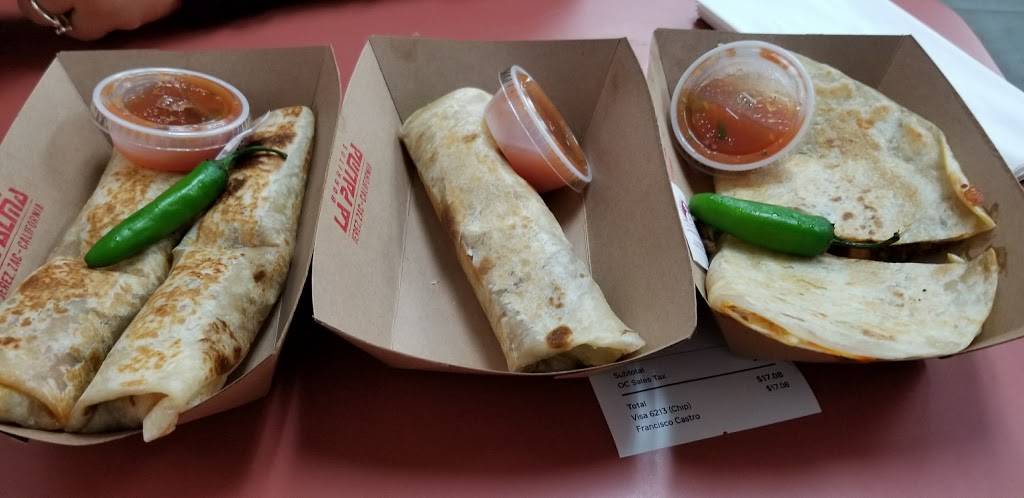 Burritos La Palma | restaurant | 410 N Bristol St, Santa Ana, CA 92703, USA | 6572660575 OR +1 657-266-0575