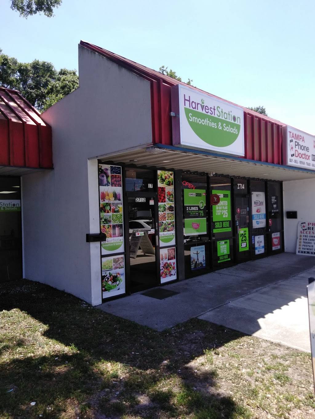Harvest Station - smoothies and salads | restaurant | 1837, 2712 W Waters Ave, Tampa, FL 33614, USA | 8132845907 OR +1 813-284-5907
