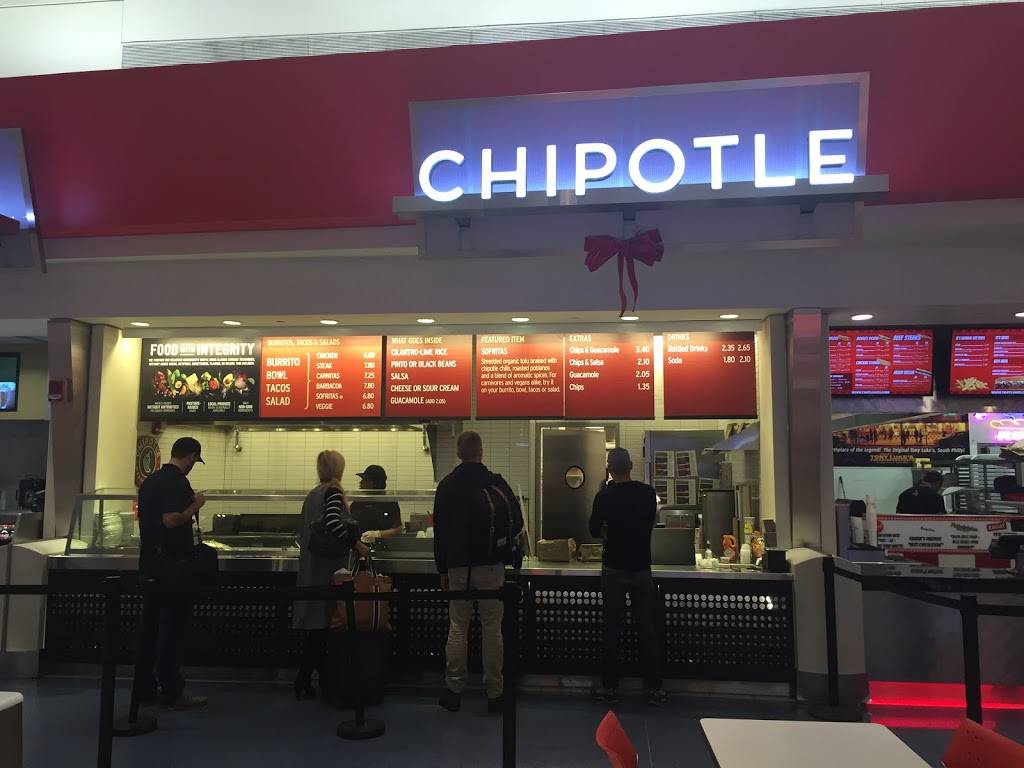 Chipotle Mexican Grill | restaurant | 8500 Essington Avenue Ste FH13, Philadelphia, PA 19153, USA | 6105373001 OR +1 610-537-3001
