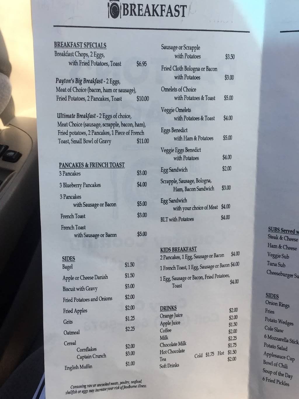 Payton’s Place | restaurant | 219 W Main St, Luray, VA 22835, USA | 5406695078 OR +1 540-669-5078