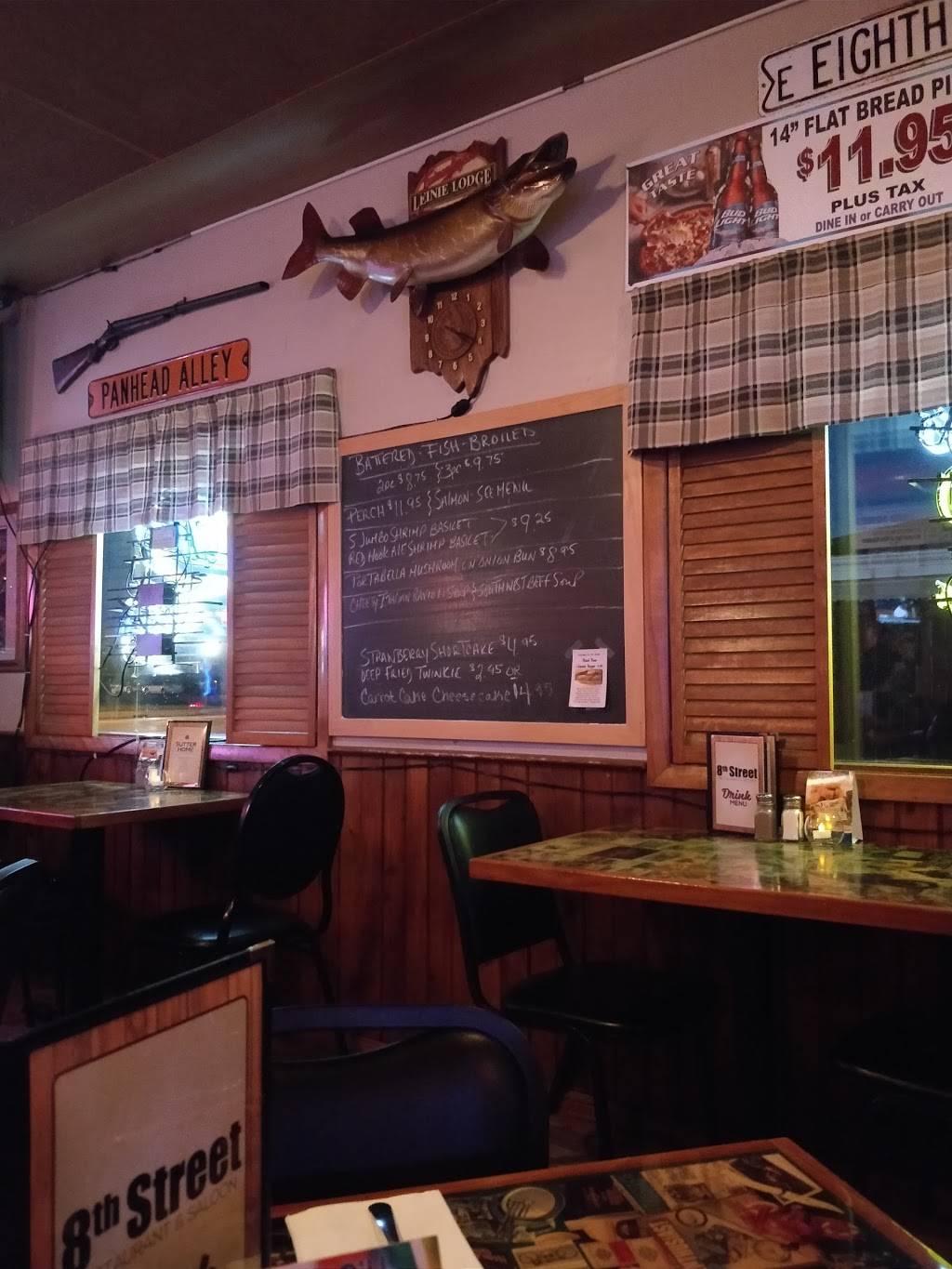 8th Street Restaurant & Saloon | restaurant | 331 N 8th St, Medford, WI 54451, USA | 7157486300 OR +1 715-748-6300