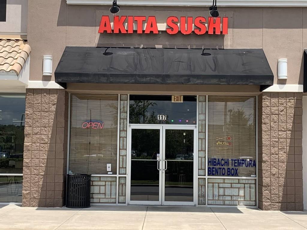 Akita Sushi | restaurant | 8075 SW State Rd 200 #117, Ocala, FL 34481, USA | 3522919303 OR +1 352-291-9303