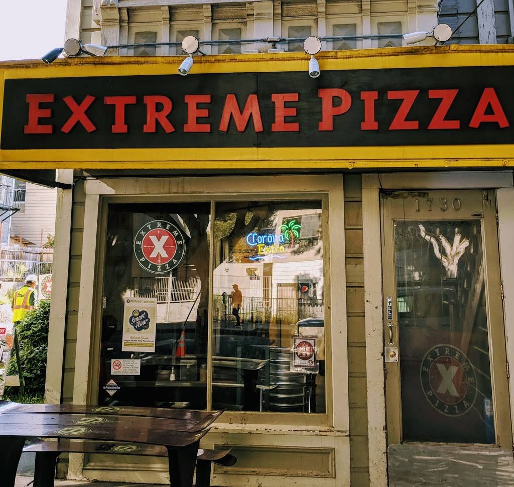 Extreme Pizza | restaurant | 1730 Fillmore St, San Francisco, CA 94115, USA | 4159299900 OR +1 415-929-9900