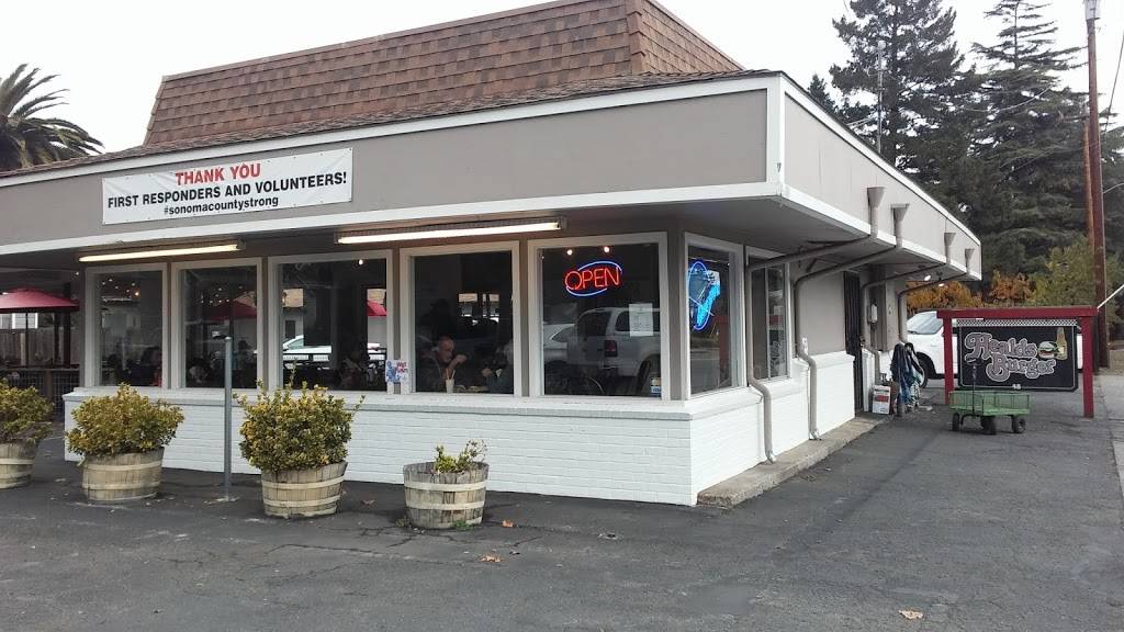 Healdsburger | restaurant | 48 Healdsburg Ave, Healdsburg, CA 95448, USA | 7074739604 OR +1 707-473-9604