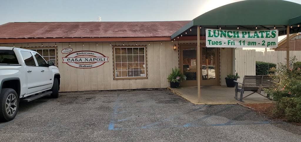 Casa Napoli | restaurant | 2215 US-231, Wetumpka, AL 36093, USA | 3344783256 OR +1 334-478-3256