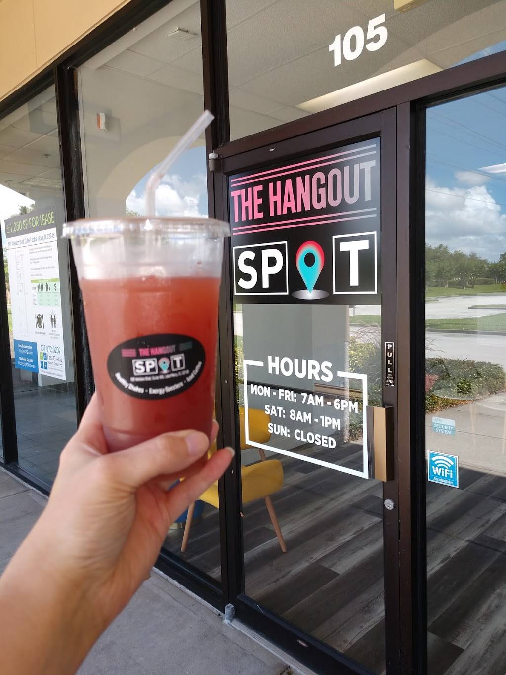 The Hangout Spot | cafe | 601 Weldon Blvd suit 105, Lake Mary, FL 32746, USA | 3529015520 OR +1 352-901-5520