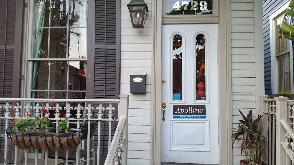 Apolline | restaurant | 4729 Magazine St, New Orleans, LA 70115, USA | 5048948881 OR +1 504-894-8881