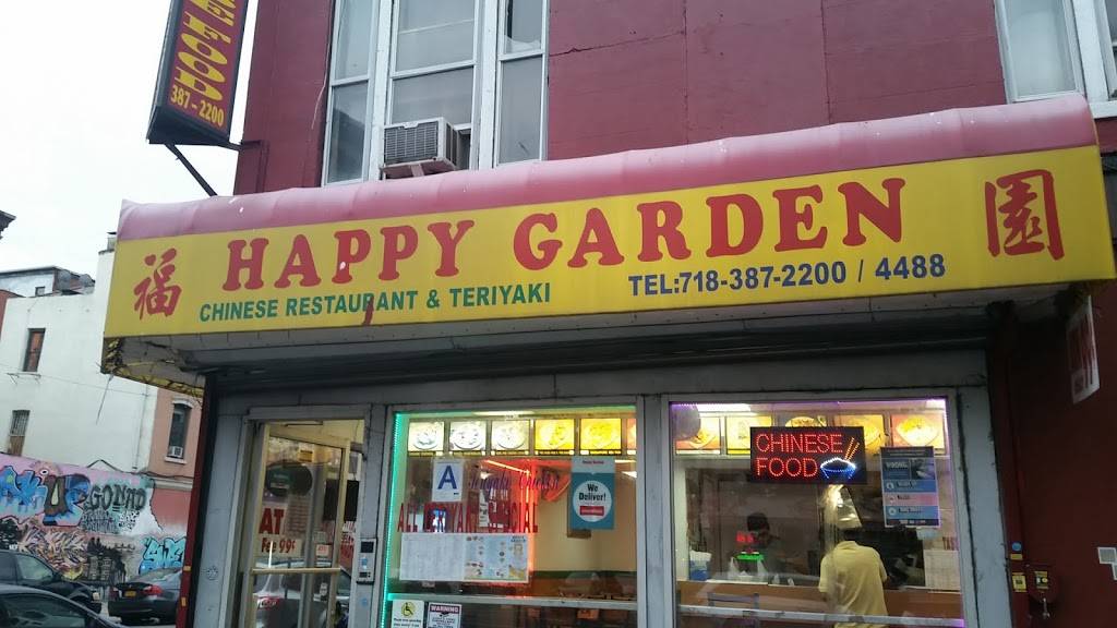 Happy Garden | restaurant | 2615, 103 Graham Ave, Brooklyn, NY 11206, USA | 9176510657 OR +1 917-651-0657