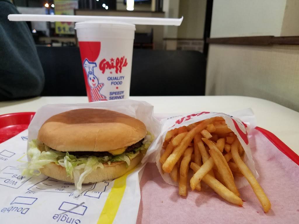 Griffs Hamburgers | restaurant | 2150 N Jupiter Rd, Garland, TX 75044, USA | 9725307886 OR +1 972-530-7886
